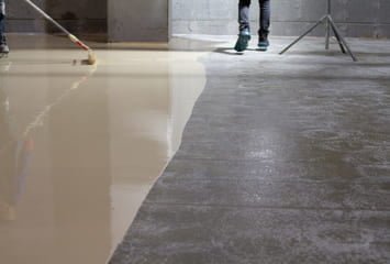 flytspackla betonggolv